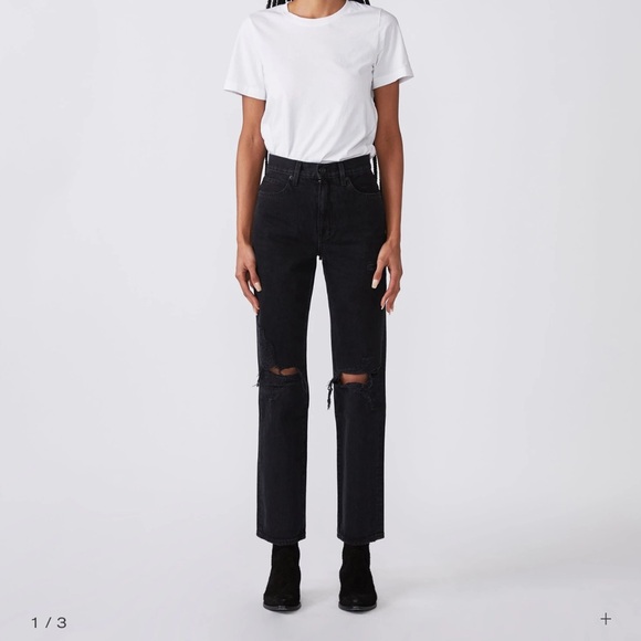 Slvrlake Shadow Ridge Black Denim - Picture 3 of 6